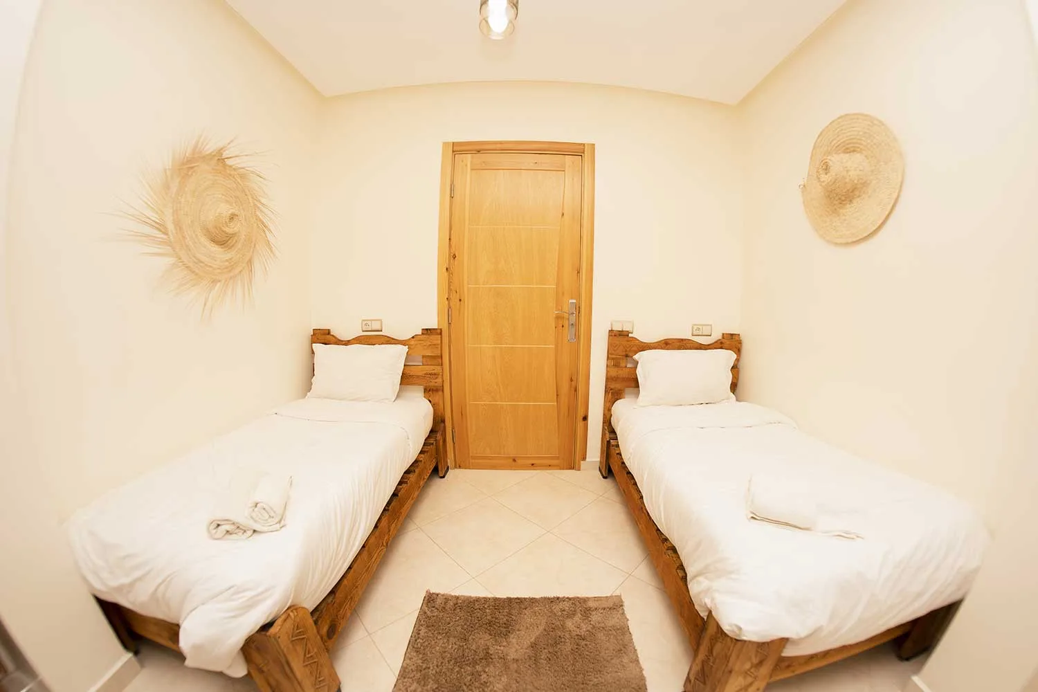 Double bedroom at Golden Wave Imsouane
